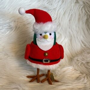 Target Featherly Friends 2023 Dapper Santa Winter Christmas Decorative Bird